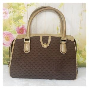 Authentic Gucci Vintage Satchel Bag